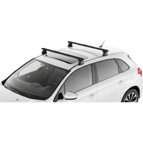 Barras Thule CITROEN C4 Aircross 12-18 PF / WingBar EVO BLACK