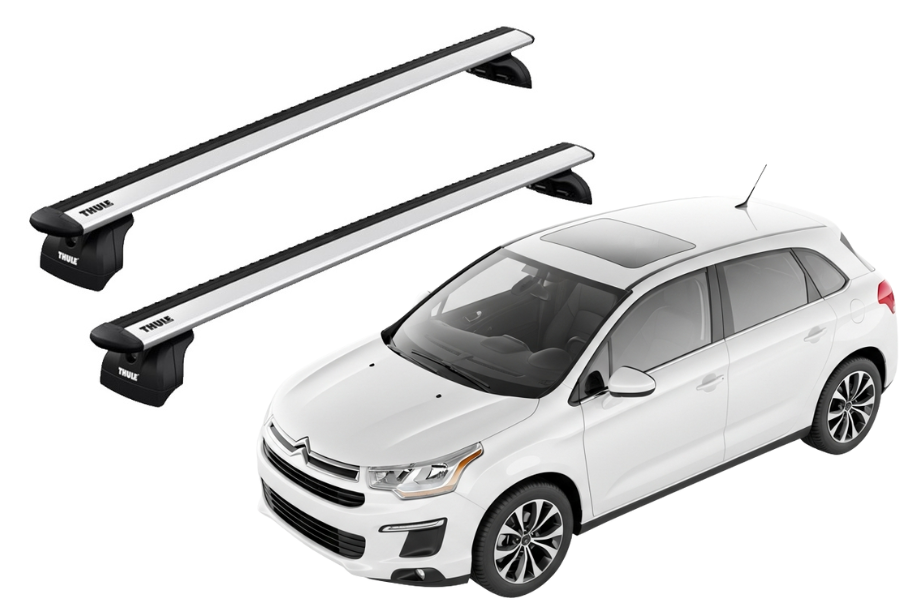 Barras THULE WingBar para autos CITROEN C4 Aircross desde 2012 al 2018