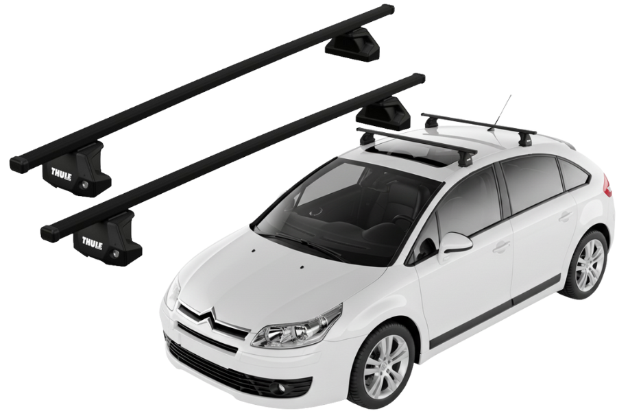 Barras Thule CITROEN C4 05-10 PF / SquareBar EVO