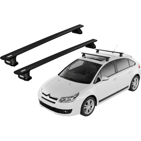 Barras Thule CITROEN C4 05-10 PF / WingBar EVO BLACK