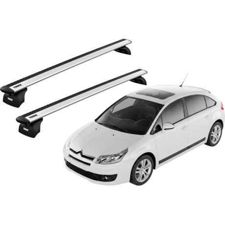 Barras THULE WingBar para autos CITROEN C4 2005 a 2010