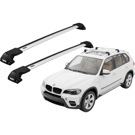 Barras THULE EDGE Flush para autos BMW X5 2008 a 2013
