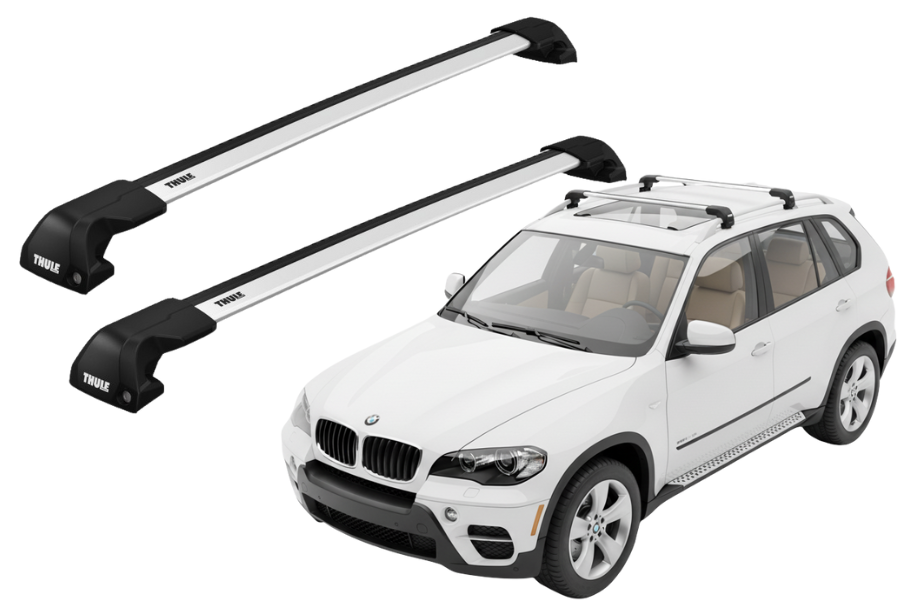 Barras THULE EDGE Flush para autos BMW X5 2008 a 2013