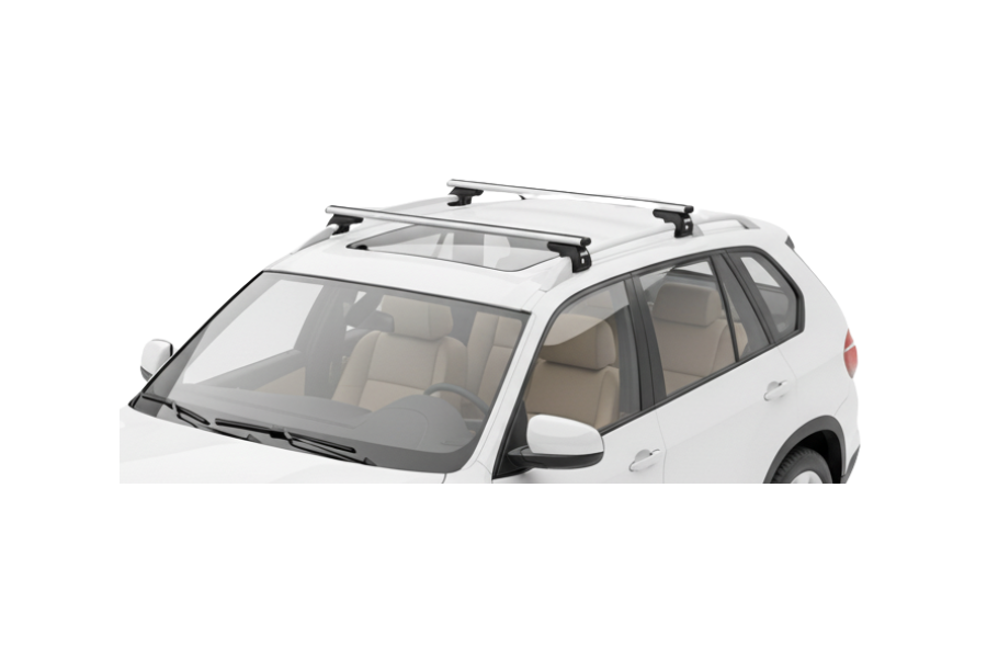 Barras THULE SmartRack XT AluBar para autos BMW X5 2008 a 2013