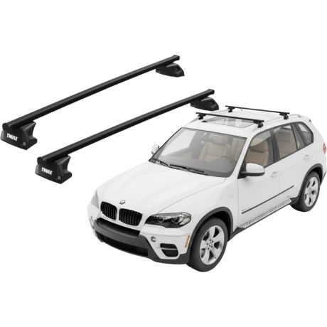 Barras THULE EVO SquareBar para autos BMW X5 2008 a 2013