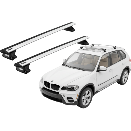 Barras THULE EVO WingBar para autos BMW X5 2008 a 2013
