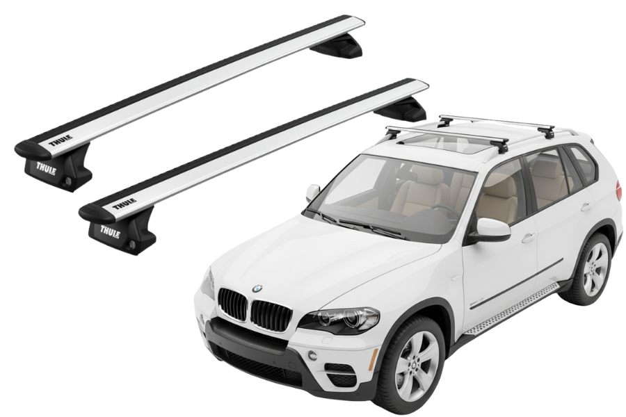 Barras THULE EVO WingBar para autos BMW X5 2008 a 2013