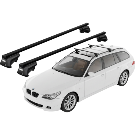 Barras THULE SmartRack XT para autos BMW 5-Series Touring (E61) 2004 a 2010