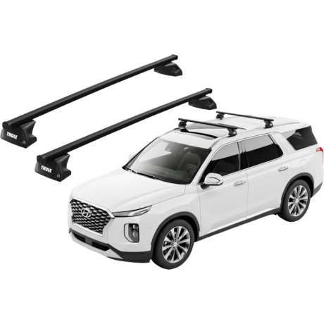 Barras THULE EVO SquareBar para autos HYUNDAI Palisade desde 2019