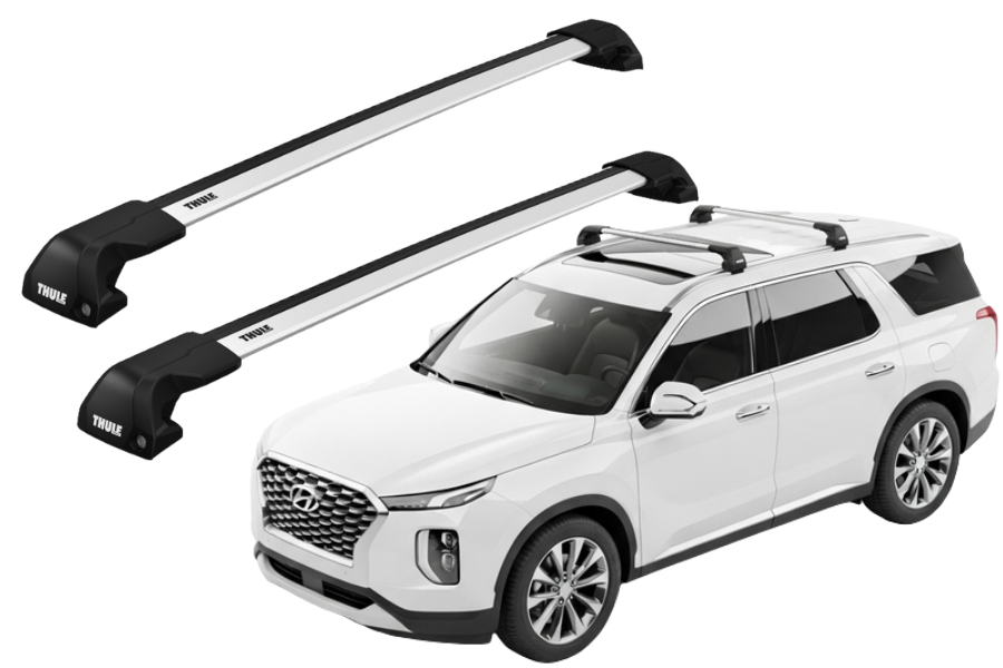 Barras THULE EDGE Flush para autos HYUNDAI Palisade desde 2019