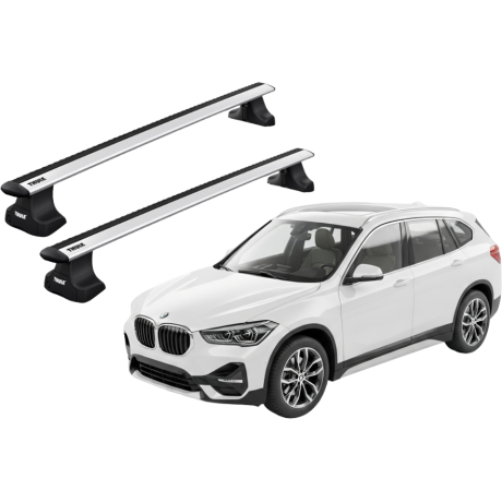 Barras THULE WingBar para autos BMW X1 (F48) desde 2016 al 2022