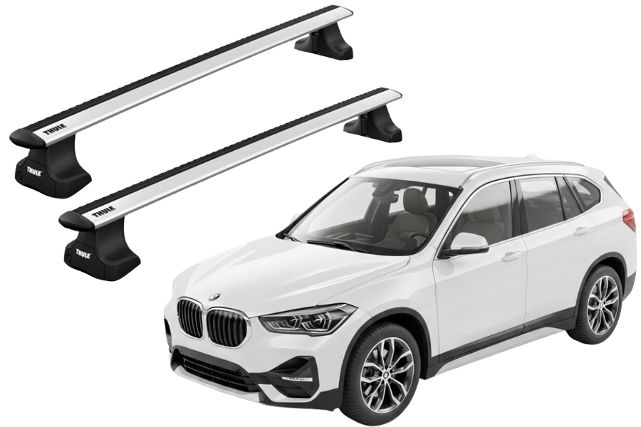 Barras THULE WingBar para autos BMW X1 (F48) desde 2016 al 2022