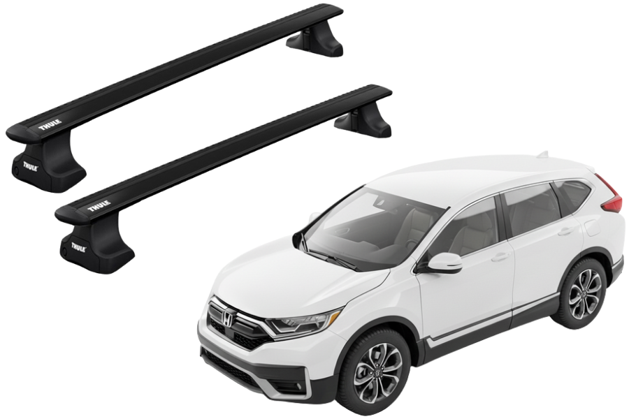 Barras THULE WingBar para autos HONDA CR-V desde 2019 - 2023 negro
