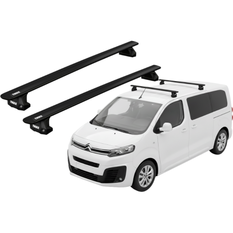 Barras THULE EVO WingBar para Van CITROEN SpaceTourer desde 2016 a 2023 negro