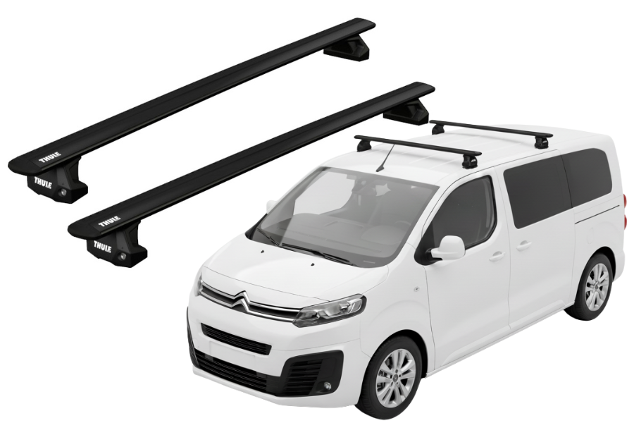 Barras THULE EVO WingBar para Van CITROEN SpaceTourer desde 2016 a 2023 negro