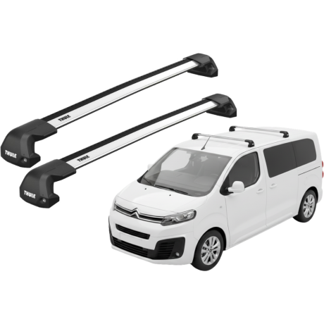 Barras THULE EDGE Flush para Van CITROEN SpaceTourer desde 2016 a 2023