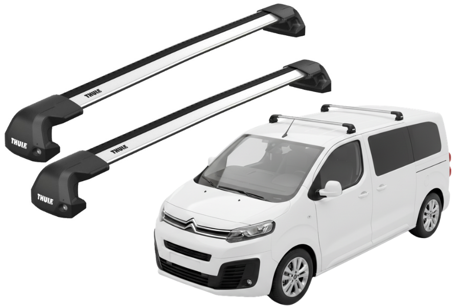 Barras THULE EDGE Flush para Van CITROEN SpaceTourer desde 2016 a 2023