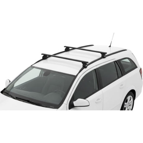 Barras THULE EVO WingBar para autos OPEL Astra 2004 a 2006 negro