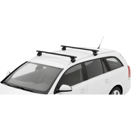 Barras THULE EVO WingBar para autos OPEL Vectra 2003 a 2008 negro