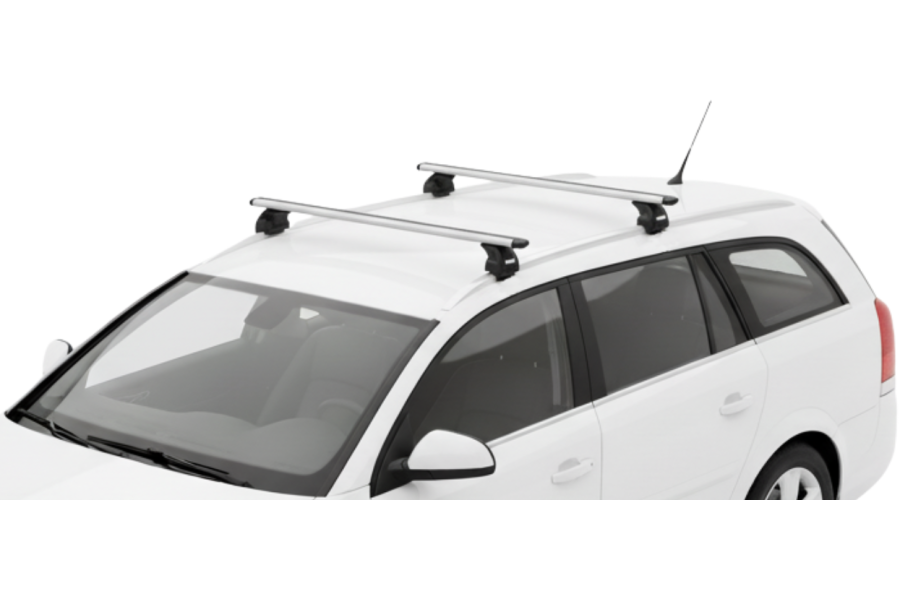 Barras THULE EVO WingBar para autos OPEL Vectra 2003 a 2008