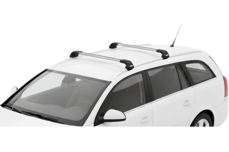 Barras THULE EDGE Flush para autos OPEL Vectra 2003 a 2008