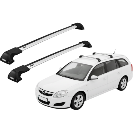 Barras THULE EDGE Flush para autos OPEL Vectra 2003 a 2008
