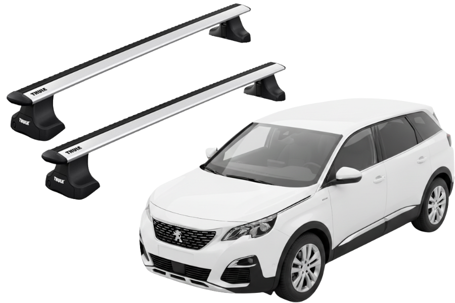 Barras THULE WingBar para autos PEUGEOT 5008 desde 2017-2023