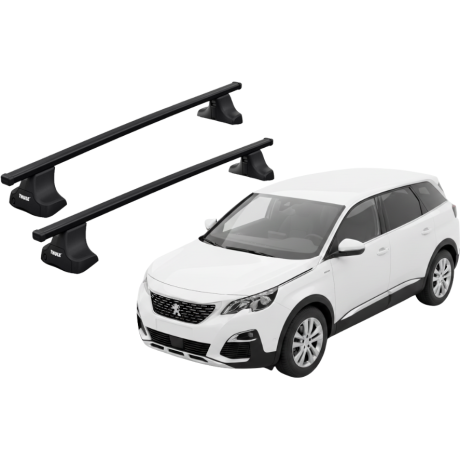 Barras THULE SquareBar para autos PEUGEOT 5008 desde 2017-2023