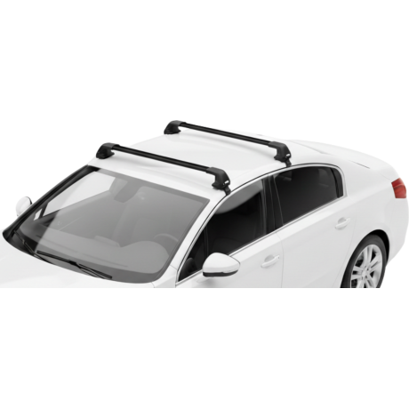 Barras THULE EDGE Flush para autos PEUGEOT 508 2011 a 2018 negro