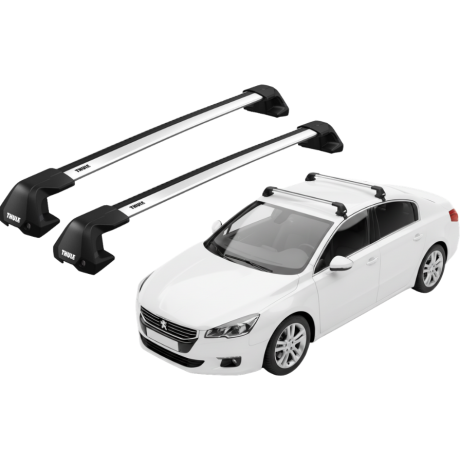 Barras THULE EDGE Flush para autos PEUGEOT 508 2011 a 2018