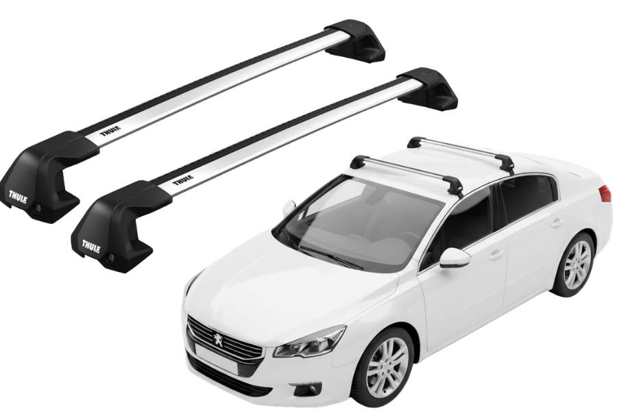 Barras THULE EDGE Flush para autos PEUGEOT 508 2011 a 2018