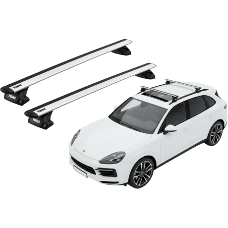Barras THULE EVO WingBar para autos PORSCHE Cayenne desde 2018