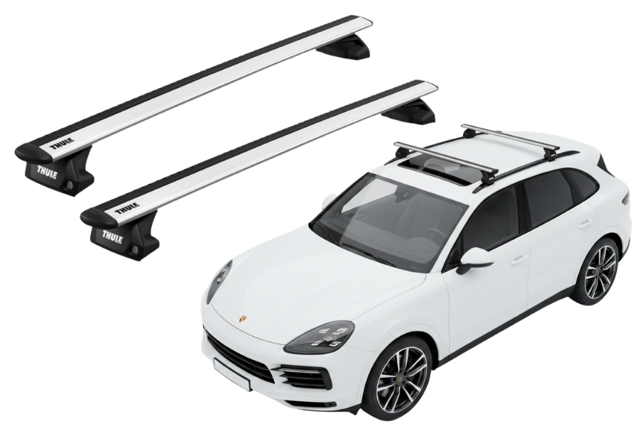 Barras THULE EVO WingBar para autos PORSCHE Cayenne desde 2018