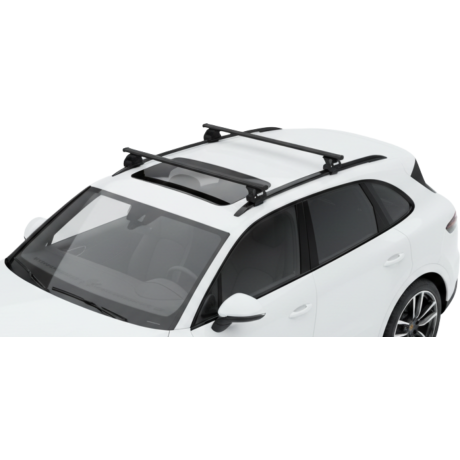 Barras THULE EVO SquareBar para autos PORSCHE Cayenne desde 2018
