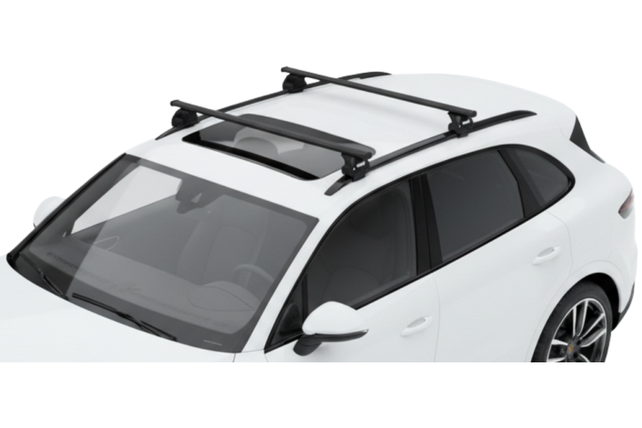 Barras THULE EVO SquareBar para autos PORSCHE Cayenne desde 2018