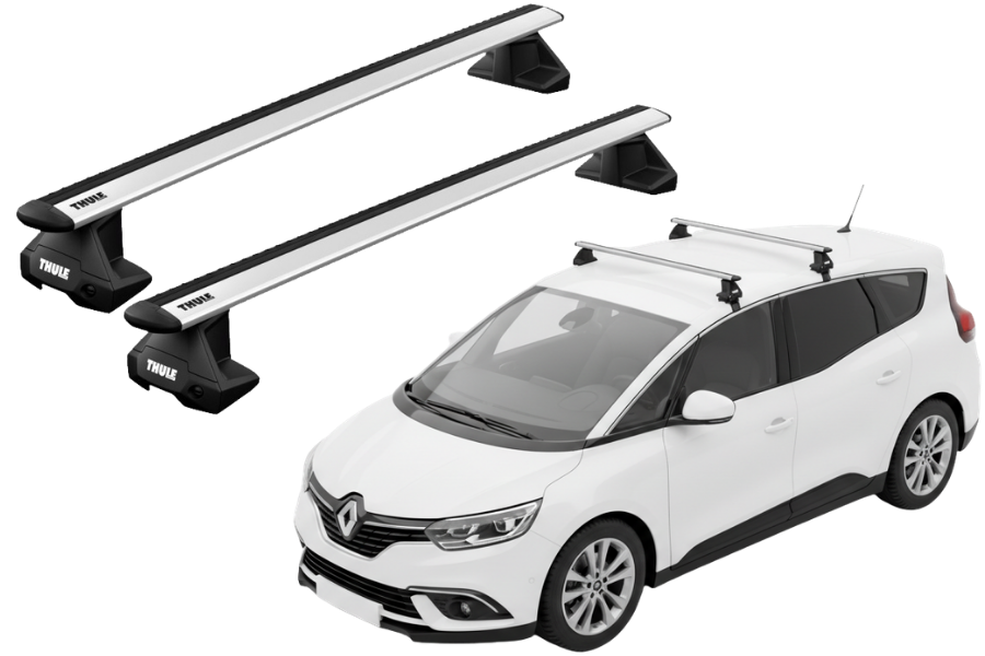 Barras THULE EVO WingBar para autos RENAULT Grand Scenic desde 2017
