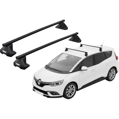Barras THULE EVO SquareBar para autos RENAULT Grand Scenic desde 2017