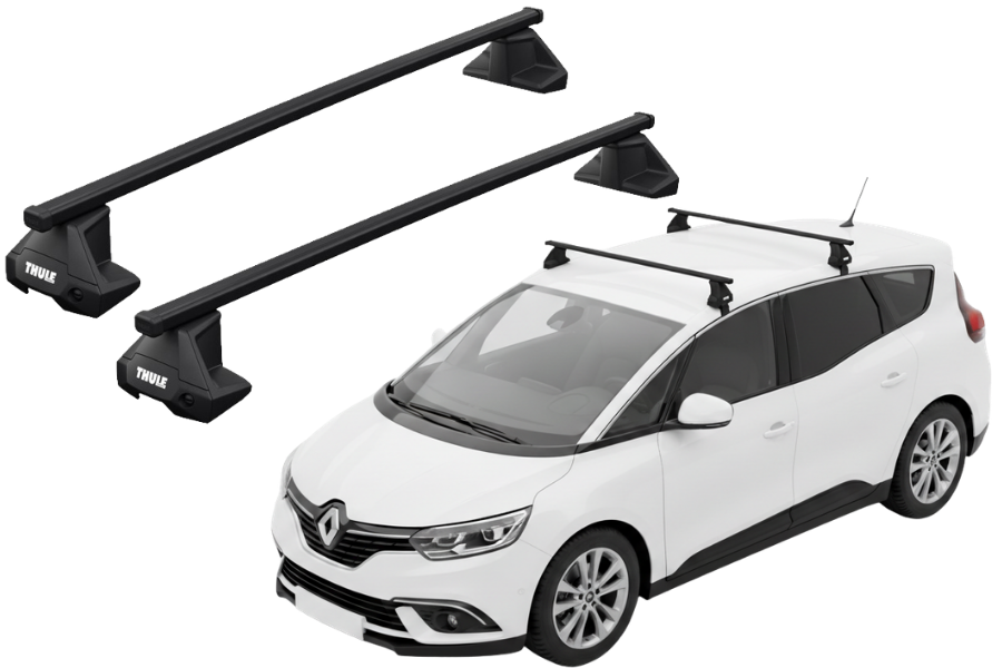 Barras THULE EVO SquareBar para autos RENAULT Grand Scenic desde 2017