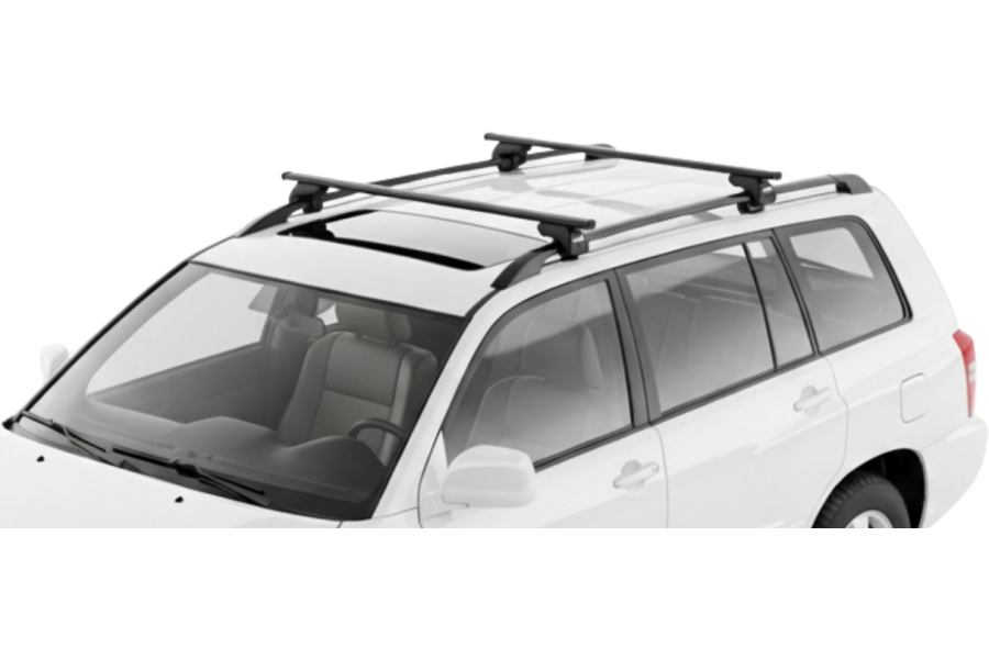 Barras THULE EVO SquareBar para autos TOYOTA Kluger 2003 a 2006