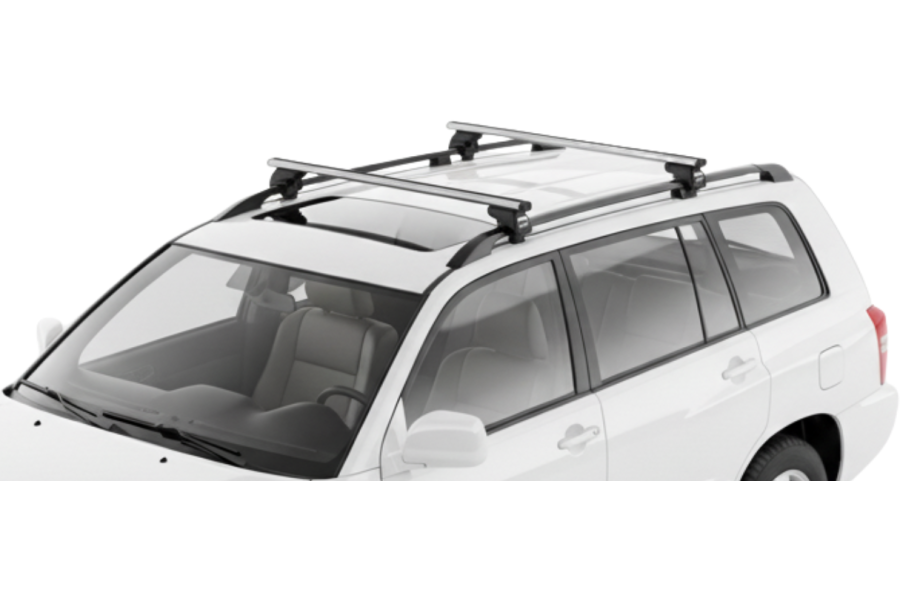 Barras THULE SmartRack XT AluBar para autos TOYOTA Kluger 2003 a 2006