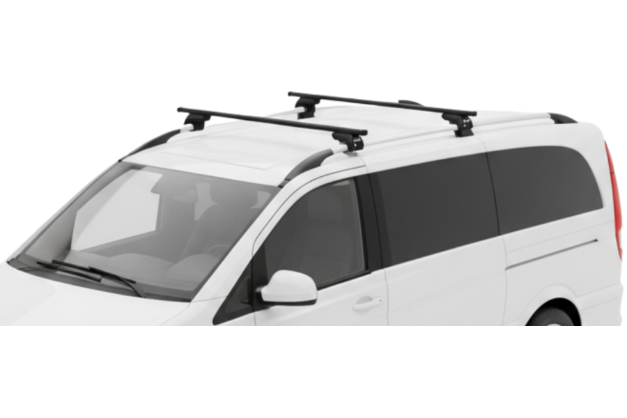 Barras THULE EVO SquareBar para autos MERCEDES BENZ V-Class 1997 a 2014