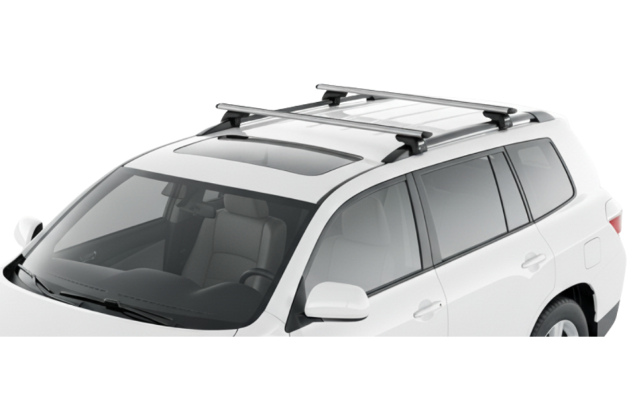 Barras THULE EVO WingBar para autos TOYOTA Kluger 2007 a 2013