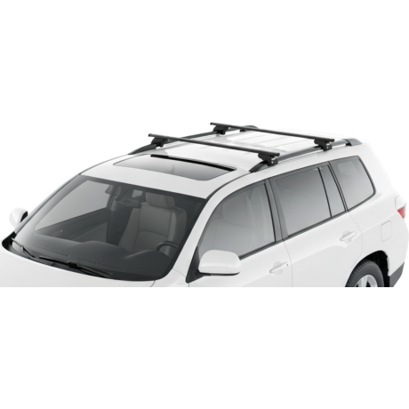 Barras THULE EVO SquareBar para autos TOYOTA Kluger 2007 a 2013