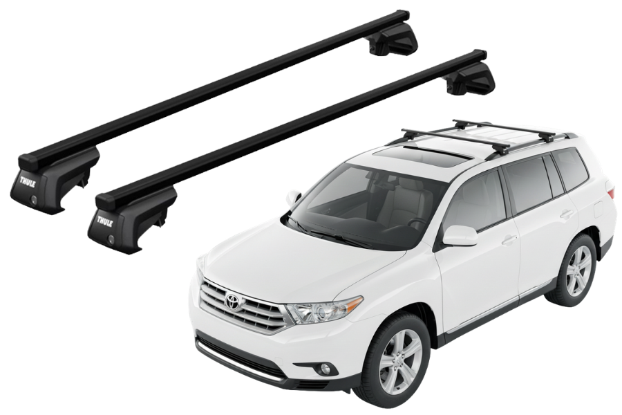 Barras THULE SmartRack XT para autos TOYOTA Kluger 2007 a 2013