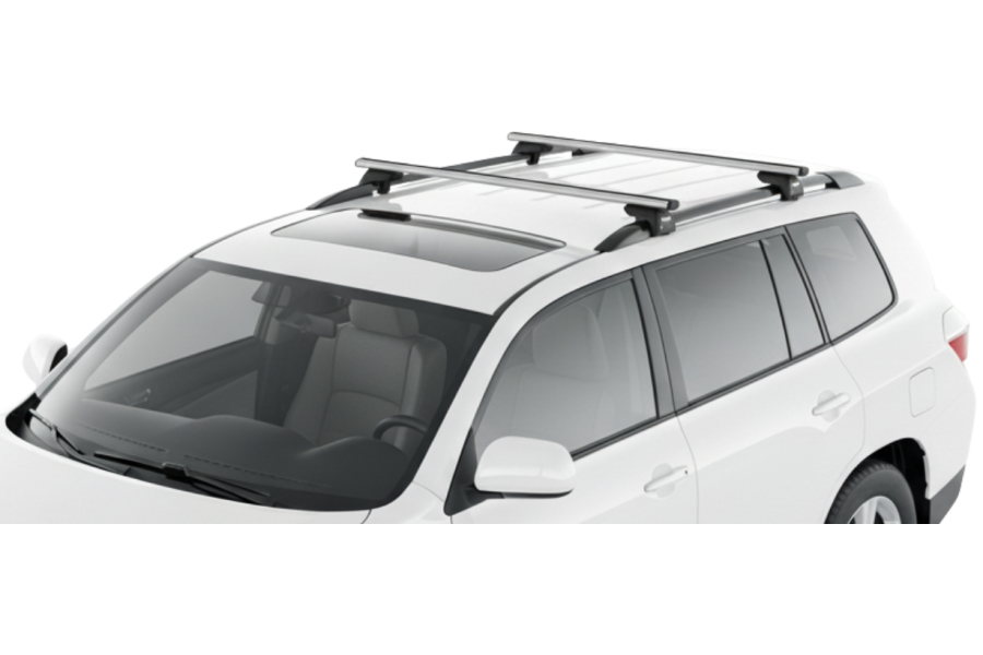Barras THULE SmartRack XT AluBar para autos TOYOTA Kluger 2007 a 2013