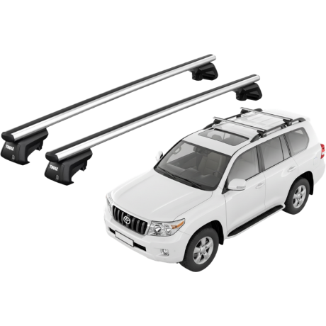 Barras THULE SmartRack XT AluBar para autos TOYOTA Land Cruiser desde 2003