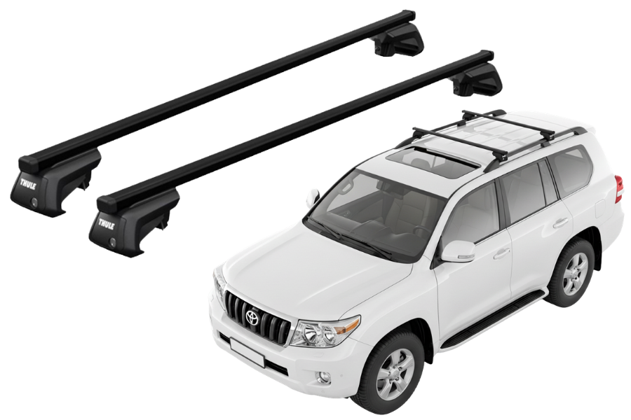 Barras THULE EVO SquareBar para autos TOYOTA Land Cruiser desde 2003