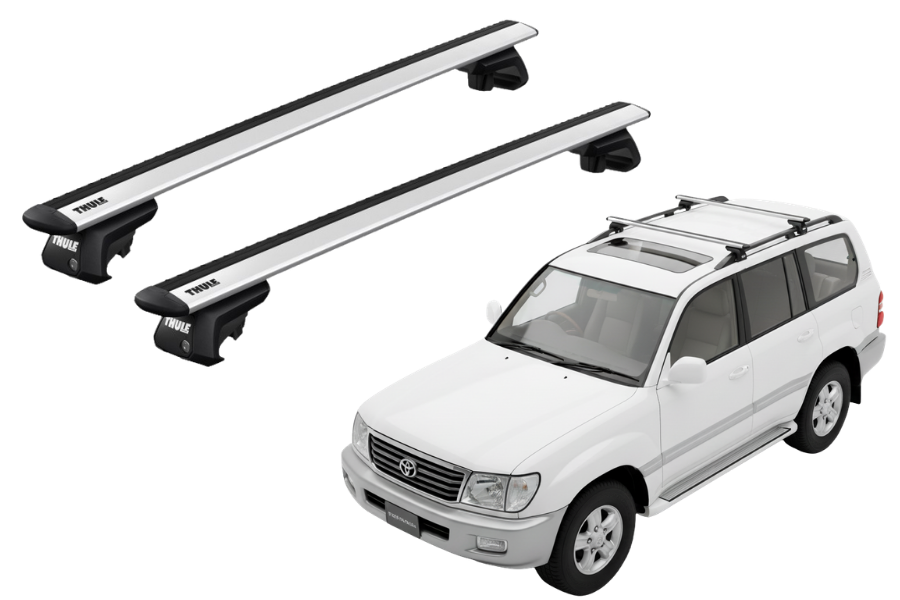 Barras THULE EVO WingBar para autos TOYOTA Land Cruiser 1998 a 2002