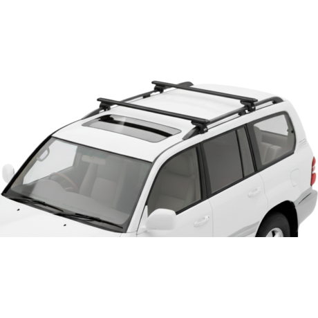 Barras THULE EVO WingBar para autos TOYOTA Land Cruiser 1998 a 2002 negro