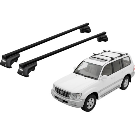 Barras THULE EVO SquareBar para autos TOYOTA Land Cruiser 1998 a 2002